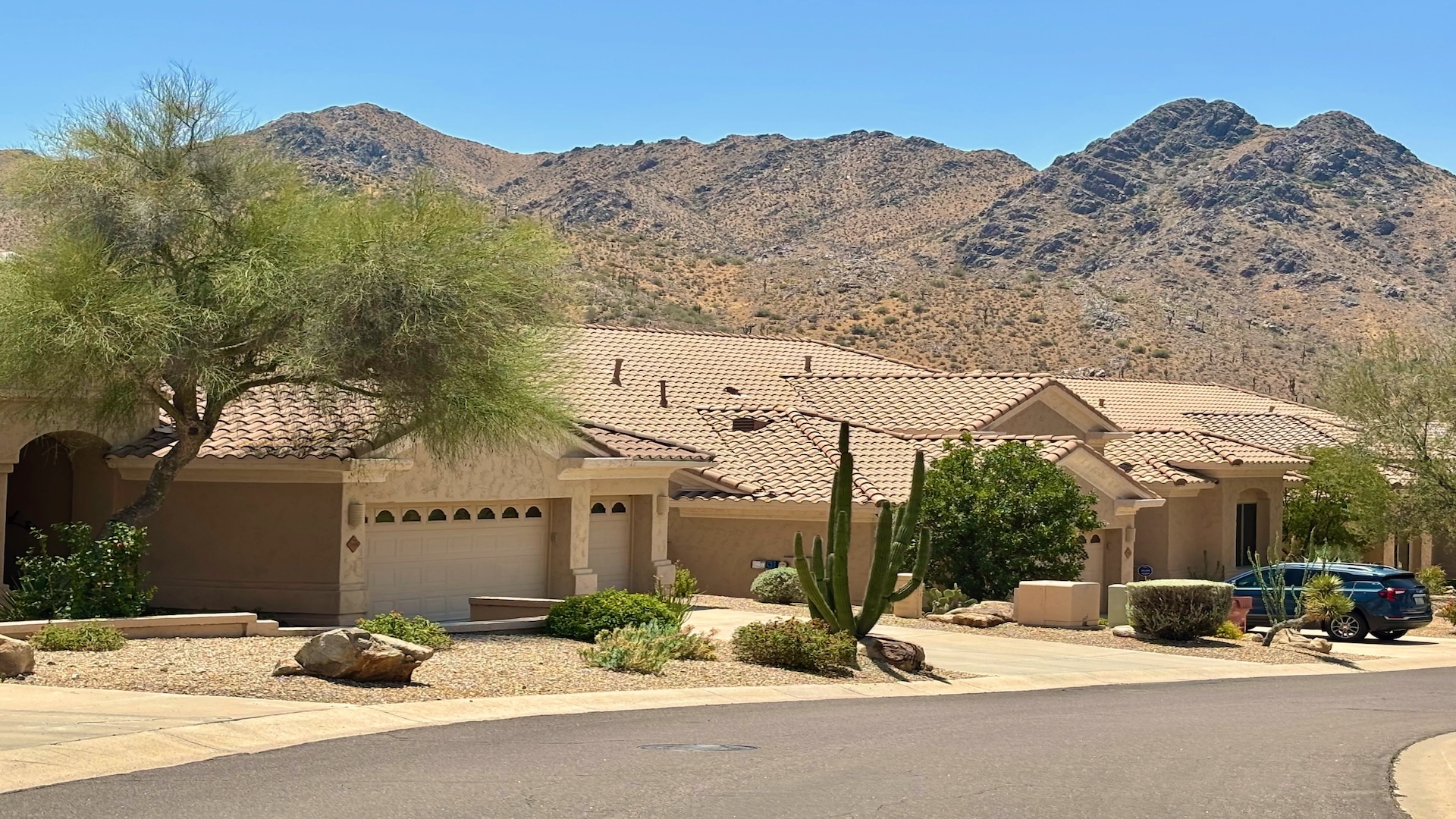 A single-family home in Scottsdale qualifying for the Senior Property Tax Freeze.