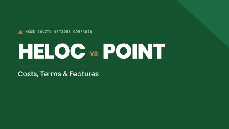 HELOC vs Point Home Equity Investment