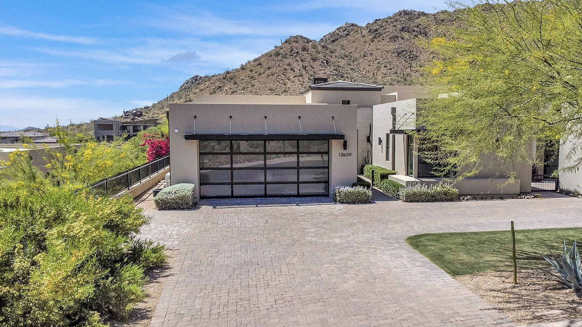 View of a luxury second home in Scottsdale, Arizona